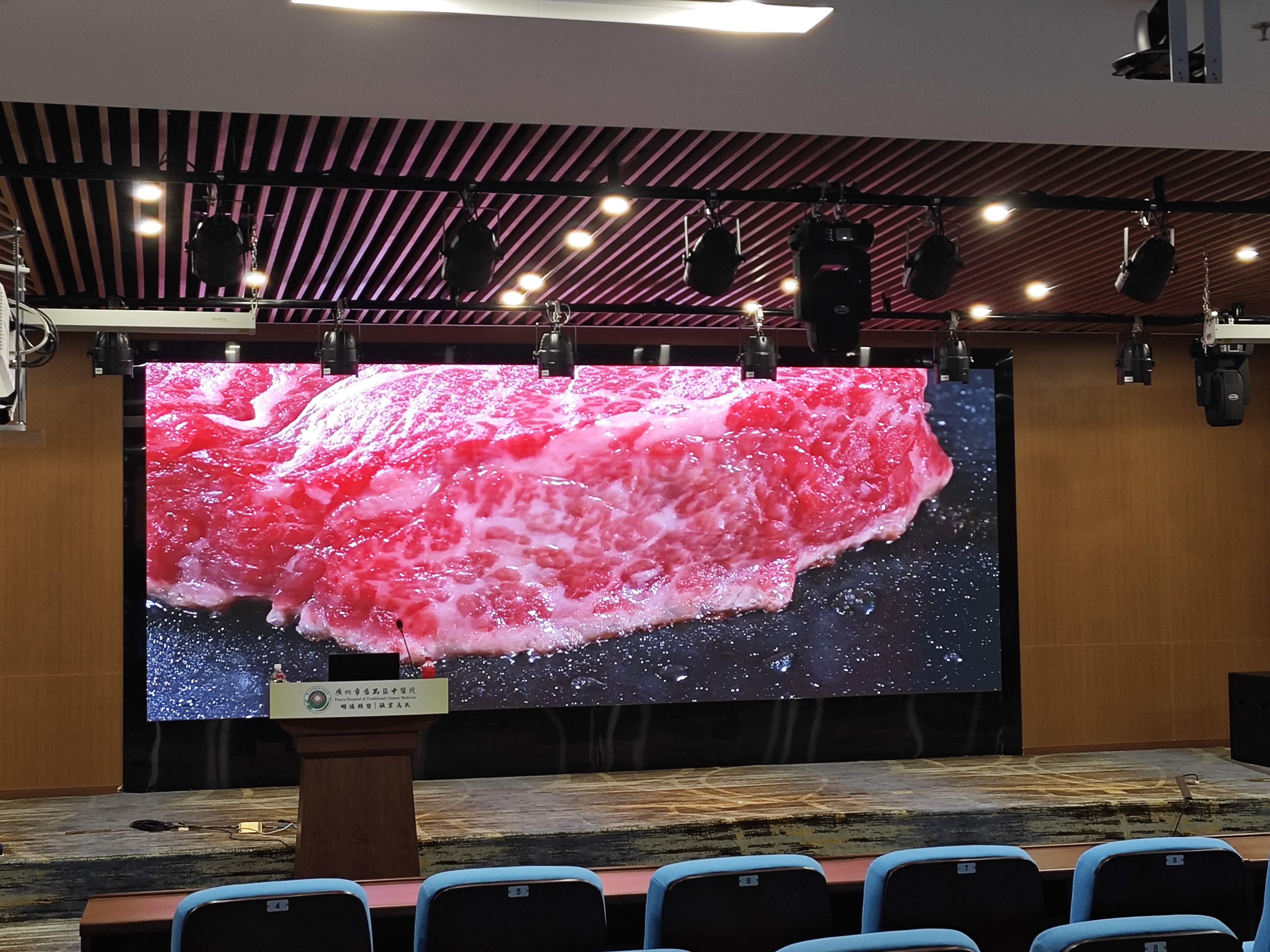 P4 Indoor Commercial Advertising LED Display for hotel